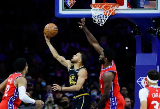 76人拒绝成为历史背景板 塞布尔化身库里终结者